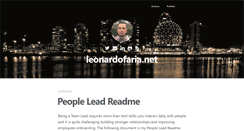 Desktop Screenshot of leonardofaria.net